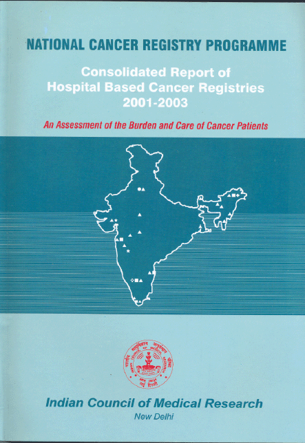 Consolidated Report of Hospital Based Cancer Registries 2001-2003