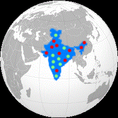 Cancer Samiksha India map Image